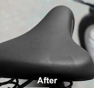 Bike seat after repair