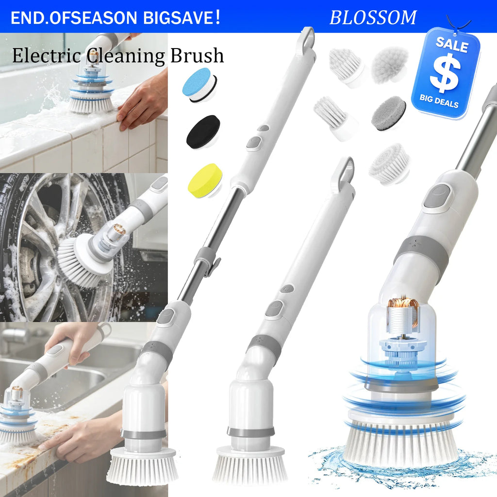 Electric cleaning brush overview